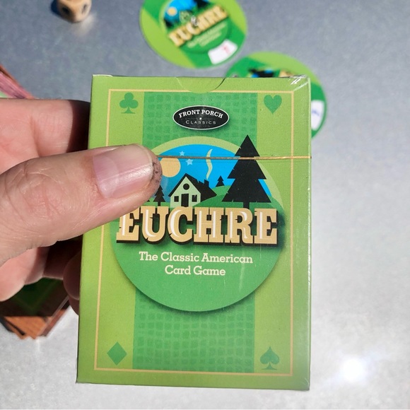 NWB Euchre Card Game Set - Picture 4 of 12